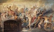 Peter Paul Rubens Council of Gods painting